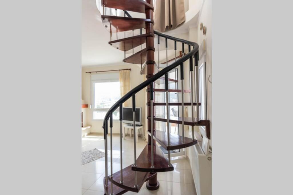 Port View House-Comfy Family Apartment-Panoramic View เนอาเปรามอส ภายนอก รูปภาพ